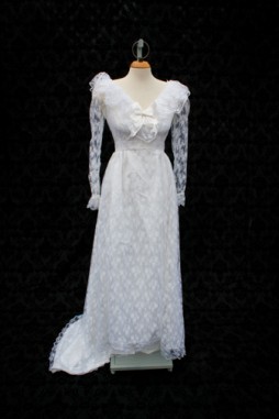 1970's Lace Gown